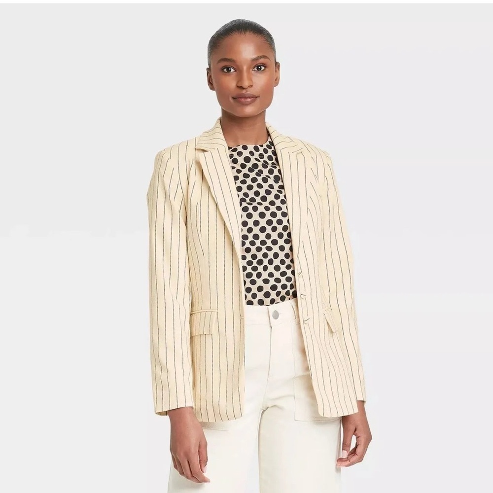 Who What Wear Clinched Waist Blazer